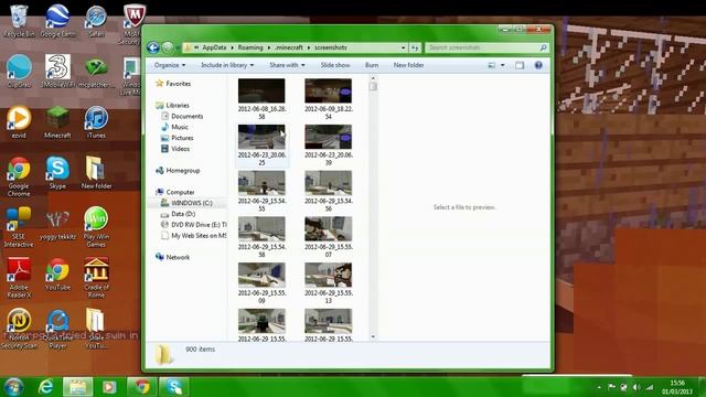 How to access your Minecraft screenshots смотреть онлайн