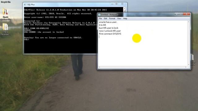 How to unlock HR account in Oracle SQL смотреть онлайн