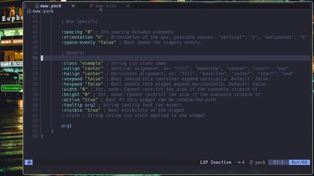Create a Basic EWW widget | Hyprland | Arch Linux смотреть онлайн