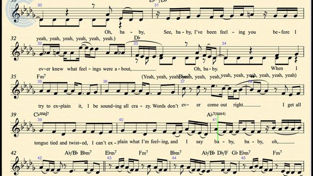 Voice - Baby I - Ariana Grande - Sheet Music, Chords, & Vocals смотреть онлайн
