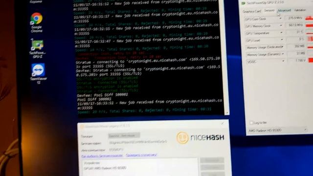 AMD APU FM1 (A6-3500, RADEON HD 6530D) NiceHash смотреть онлайн