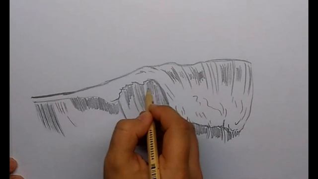 Волна урок Как нарисовать волну Как научиться рисовать Волна карандашом смотреть онлайн