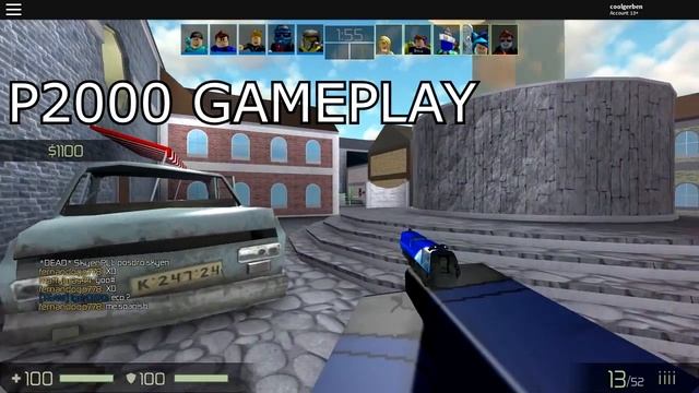 TOP 5 PISTOLS ON CBRO - COUNTER-BLOX: ROBLOX OFFENSIVE смотреть онлайн