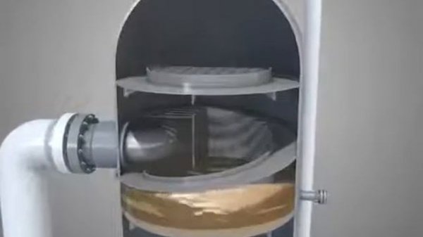 Сепаратор с циклонным вводом