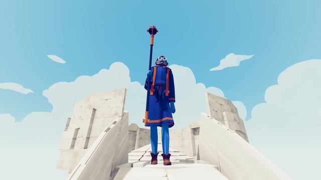 FALLING DOWN THE STAIRS INTO THE ARMS OF A HARPOONER | TABS - Totally Accurate Battle Simulator смотреть онлайн