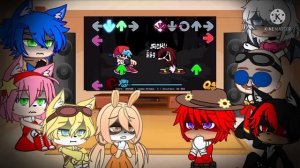Sonic Characters react to Friday Night Funkin vs SONIC.EXE 2.5/3.0 || FULL WEEK // PART 3
