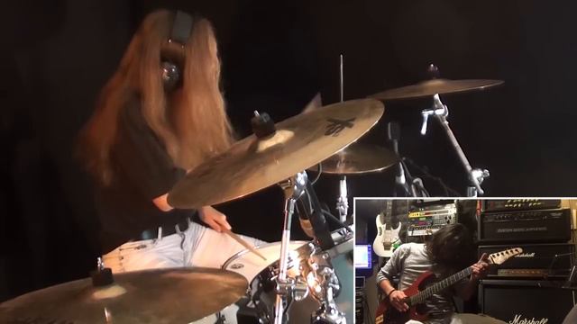 Heaven And Hell (Black Sabbath); drum cover by Sina смотреть онлайн