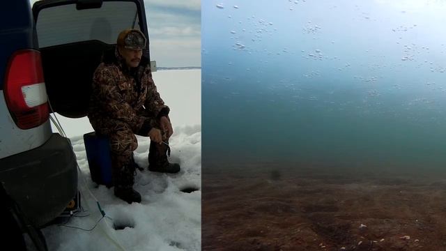 Рыбалка на Ангаре. 31 марта 2017 года. смотреть онлайн