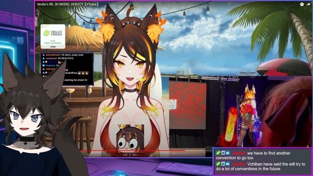 REACT TO - Sinder's IRL 3D MODEL DEBUT?!【VTuber】 смотреть онлайн