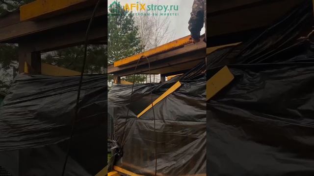 Баня Сказка со стыковкой на участке - AFIXstroy смотреть онлайн
