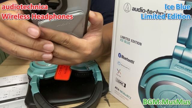 audio-technica Wireless Headphones 数量限定品 IceBlue 色に惚れて買っちゃいましたｗｗ смотреть онлайн