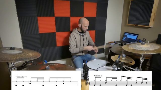 How to Play Plush by Stone Temple Pilots | Drum Lesson смотреть онлайн