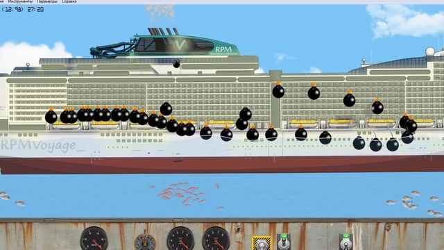 делаю обзор на игру Floating Sandbox