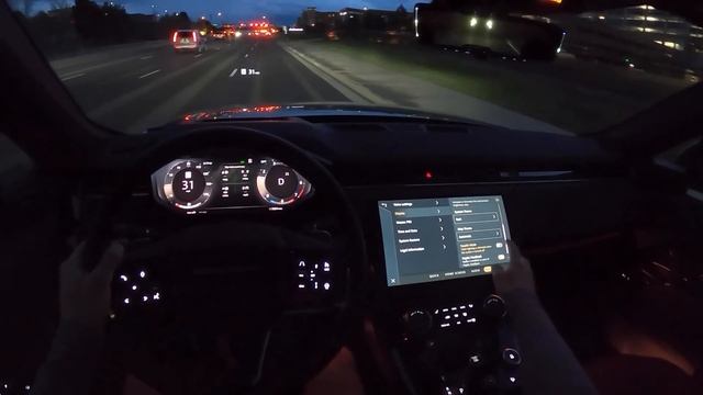 2023 Range Rover Sport SE Dynamic - POV Night Drive (Binaural Audio)