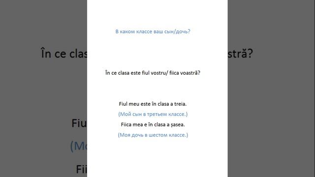 Вопросы для сдачи присяги. Румынское гражданство, часть 4. Дети и родители. смотреть онлайн