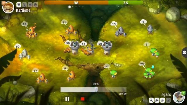 Обучение Mushroom wars 2 смотреть онлайн