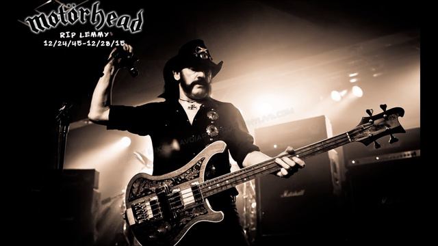 RIP Lemmy Kilmister Photo Slideshow Dedication