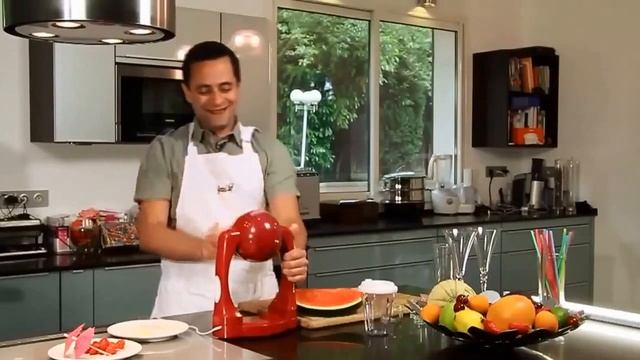 Блендер миксер Smoothie Maker Смуфи Мейкер красный смотреть онлайн
