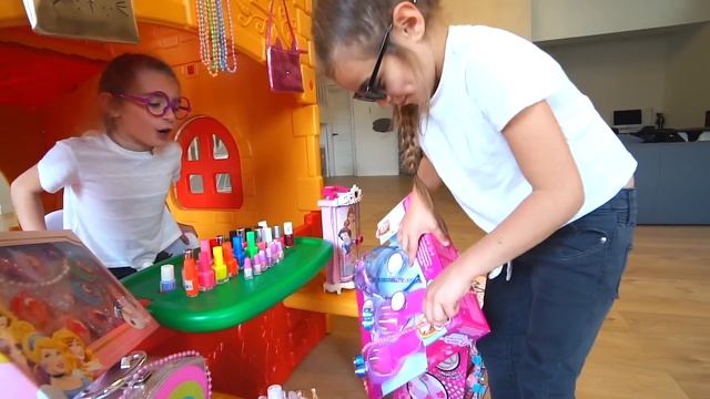 Las Ratitas Se Pintan Las Uñas En Colores Pretend Play Shopping Nail Polish For Kids