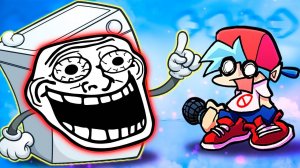 Непобедимый Босс ТРОЛЛФЕЙС против Бойфренда во Friday Night Funkin VS Trollge Physics FULL WEEK