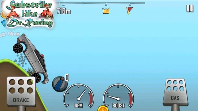 Hill Climb Racing NEW REAL CYBERTRUCK. Unlimited Fuel смотреть онлайн