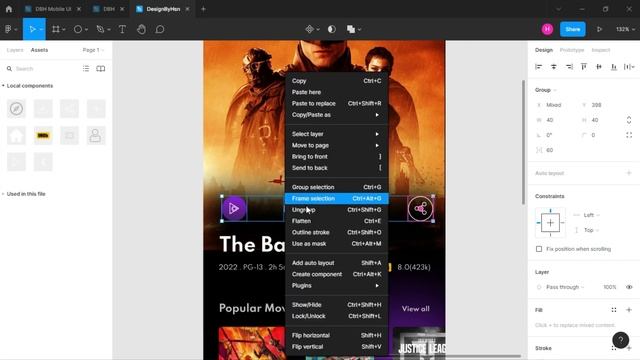 Movie App Design | UX/UI in Figma (2022) смотреть онлайн