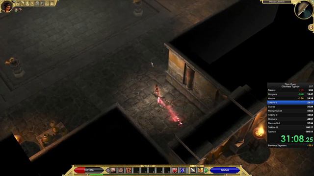 Titan Quest AE Speedrun Glitchless Typhon (59:46) смотреть онлайн
