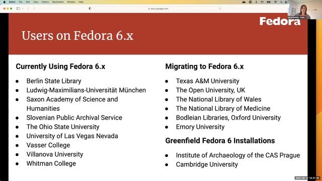 Fedora Community Update - 2023 Virtual Fedora Showcase смотреть онлайн