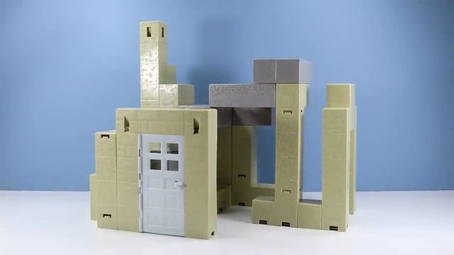 Minecraft Survival Mode Playset Sandstone Settlement Expansion Mattel Toys смотреть онлайн