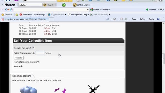 ROBLOX- How to sell any of your limited items смотреть онлайн