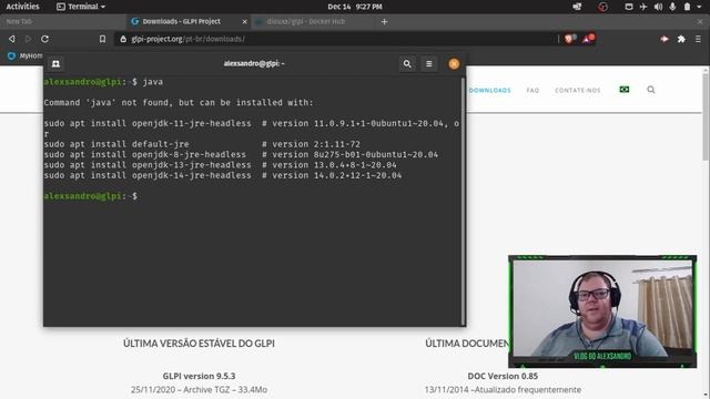 GLPI - #1/2 - Instalação e Configuração com Docker + Banco de Dados. смотреть онлайн