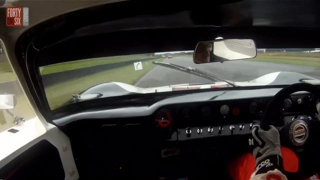 Kenny Brack interview on how he raced GT40 at the Goodwood Revival смотреть онлайн