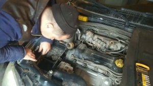 Замена помпы на ,,Чери Амулет». Замена подшипника муфты кондиционера.