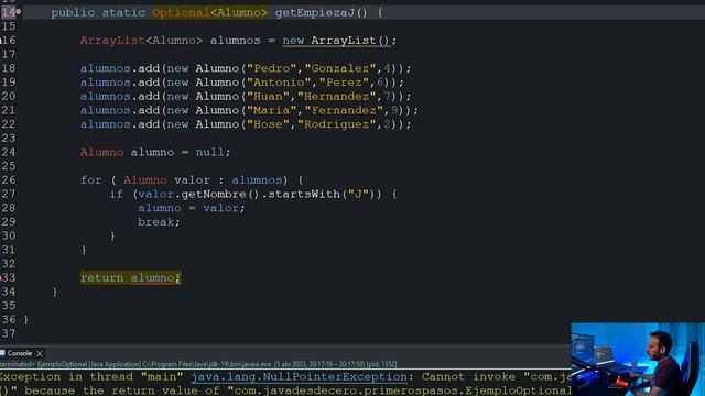 Java desde 0. 24) Optional смотреть онлайн