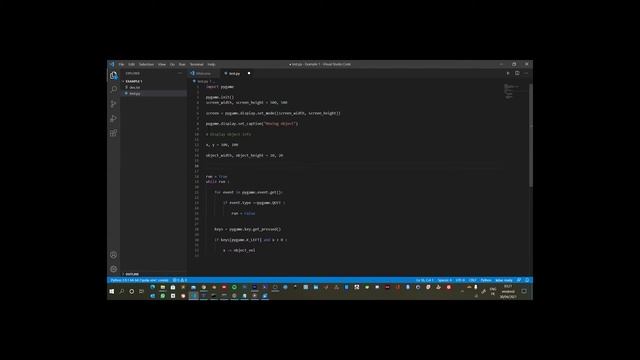 Learn Pygame - Basic Movement and Key Presses смотреть онлайн