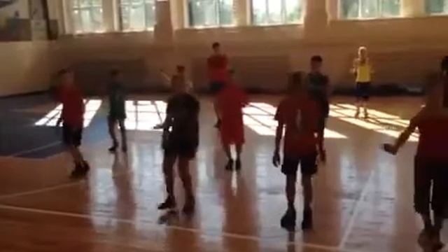 Сборы Лето-2017 - тренировка по спортивной аэробике смотреть онлайн