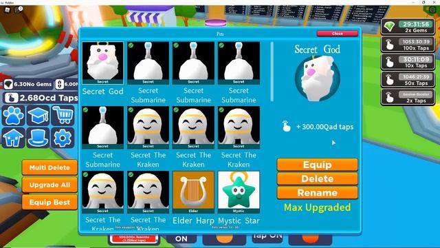 *NEW UPDATE* HEAVEN ISLAND SECRET GOD PETS TAPPING SIMULATOR ROBLOX !!! смотреть онлайн