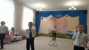 Танец мальчиков "По барабану"/ Детский сад 6 "Флоричика"/ 8 марта 2020 г.