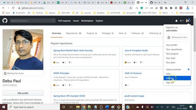 How to Clone git Repository by SSH using Private & Public Key | Git Bash Command line Tutorial смотреть онлайн