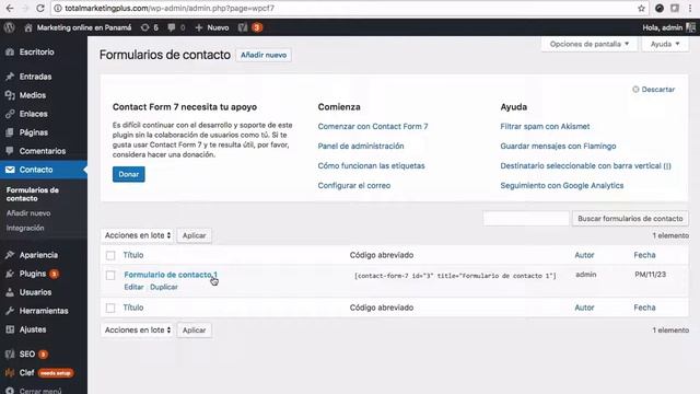 Instalar Contact Form 7 Honeypot para evitar el spam en Wordpress смотреть онлайн