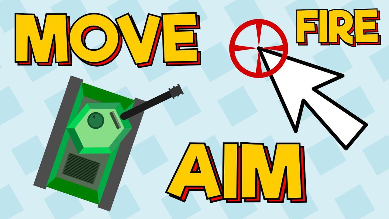 Move Game Object With WASD Or Arrow Buttons, Aim & Fire With Mouse In 2D Unity Software Game смотреть онлайн