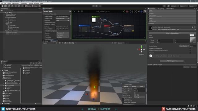 The Diablo 3 VFX Shader with Unity. [Shadergraph and Amplify] смотреть онлайн