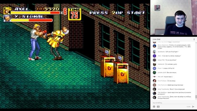 [Стрим] Играем в Streets Of Rage 2 смотреть онлайн