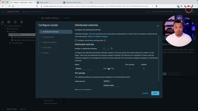 Set up a Two-Node VMware vSAN Cluster with vSAN 8.0 смотреть онлайн