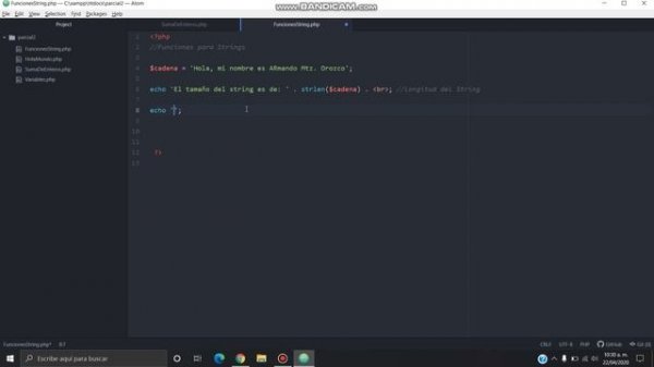 Funciones String PHP 1