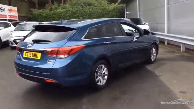 HYUNDAI I40 CRDI SE NAV BLUE DRIVE BLUE 2015 смотреть онлайн