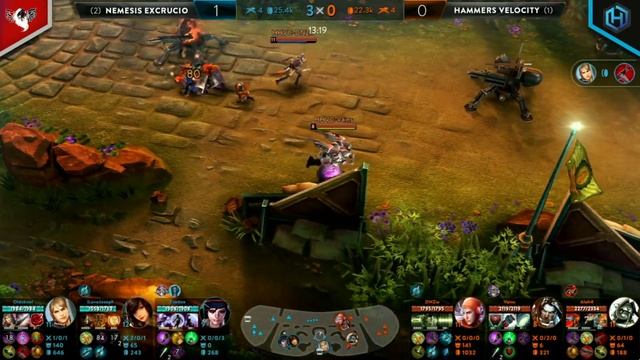 Hammers Velocity vs Nemesis Excrucio - Match 2 - VGL NA Spring Qualifier 1 Quarterfinals смотреть онлайн