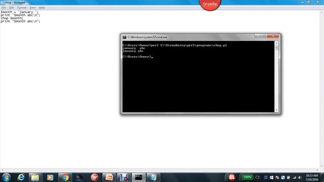 Perl Script Basic Tutorial 19, Functions String 2 смотреть онлайн