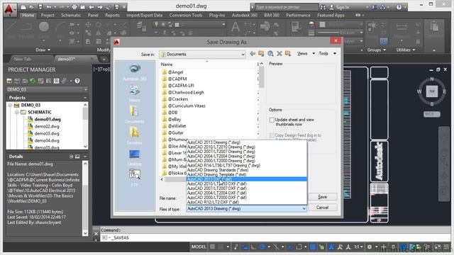 03 06 DWG Filetypes смотреть онлайн