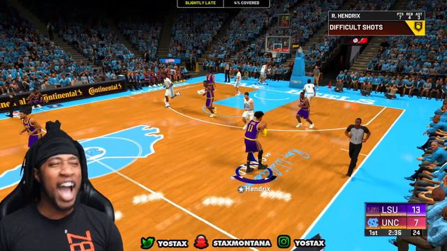 NBA 2K20 MyCAREER: The Journey #21 - TAUNTING UNC FANS AFTER HITTING BIG 3's! ROC VS COLE ANTHONY! смотреть онлайн